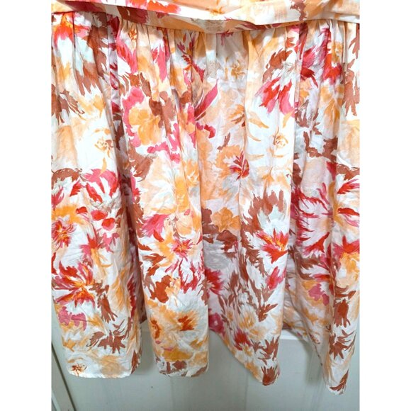 NWT Abercrombie & Fitch Floral Puff Sleeve Mini Dress Size XL - Picture 5 of 13